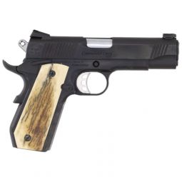 TYLER GUNWORKS 1911 COMMANDER, 45ACP 4.25" 8RND BLUED/IVORY