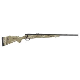 WEATHERBY VANGUARD OUTFITTER, 300 WBY 26" W/MB BLK CERA/BRN