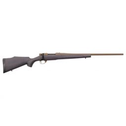 WEATHERBY VANGUARD WEATHRGUARD, 243 WIN 24" BRONZE/BLACK POLY