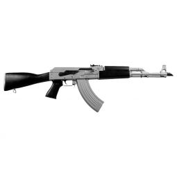 ZASTAVA ZPAPM70 RIFLE 7.62X39, SILVER CERAKOTE 30RD BLK STOCK