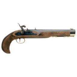 TRADITIONS KENTUCKY PISTOL 50, CAL PERCUSSION 10" BLUED/HRDWD