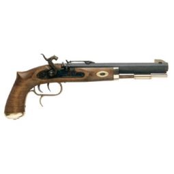 TRADITIONS TRAPPER PISTOL 50, CAL PERCUSSION BLUED/HARDWOOD