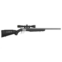 CVA ACCURA MR-X 50 CAL 26", 3-9X40 STAINLESS/BLACK SYN