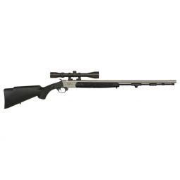 TRADITIONS PURSUIT XT 50 CAL, 3-9X40 S/S CERAKOTE/BLACK SYN