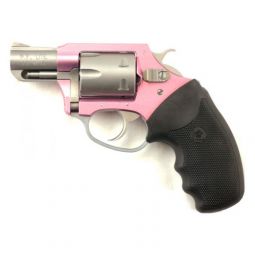 CHARTER ARMS PINK LADY 22WMR, 2" PINK/SS RUBBER