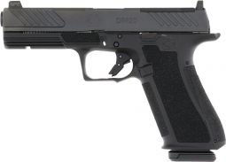 SHADOW SYS DR920 COMBAT 9MM, OPTIC CUT UNTHREADED BLACK DLC